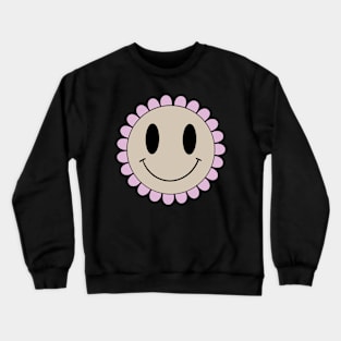 Flower Smiley Crewneck Sweatshirt